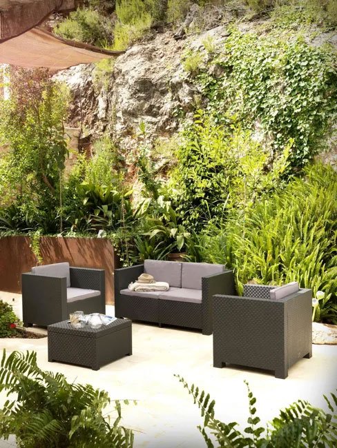 Conjunto de jardín DIVA MEDITERRÁNEO1 Conjunto de jardín DIVA MEDITERRÁNEO1