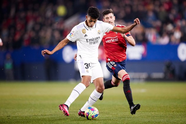 Álvaro Rodríguez Osasuna Real Madrid / Foto: Europa Press