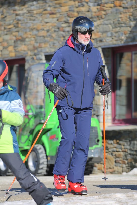 Felipe esquiando Europa Press