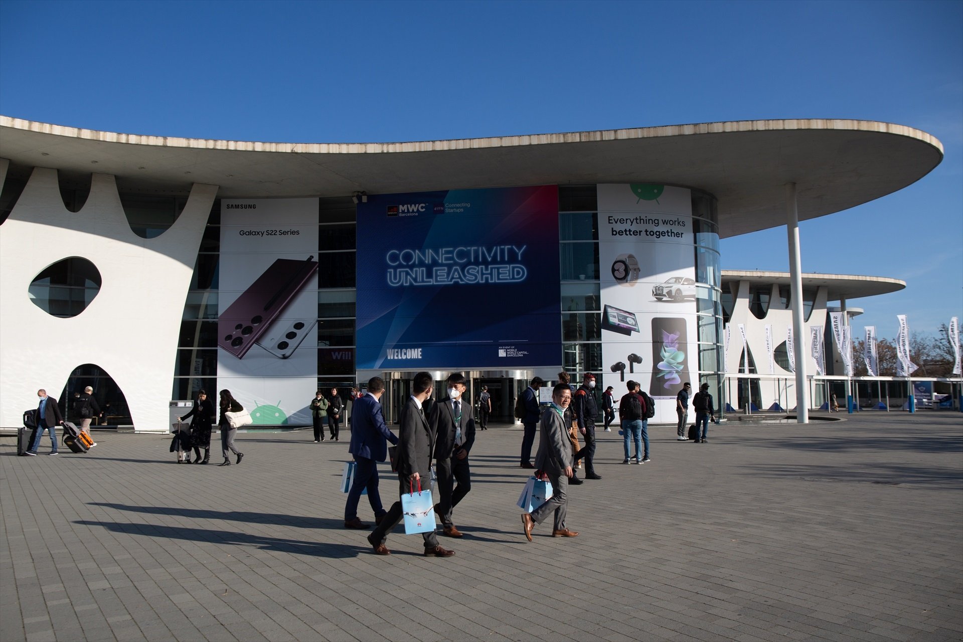 Muere un trabajador en un accidente durante el montaje del Mobile World Congress