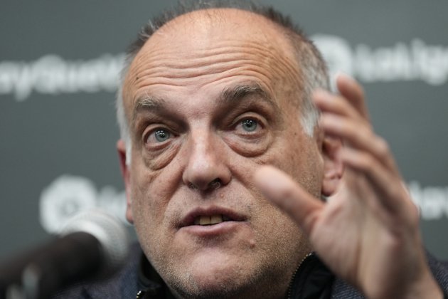 Javier Tebas gesticulando / Foto: EFE