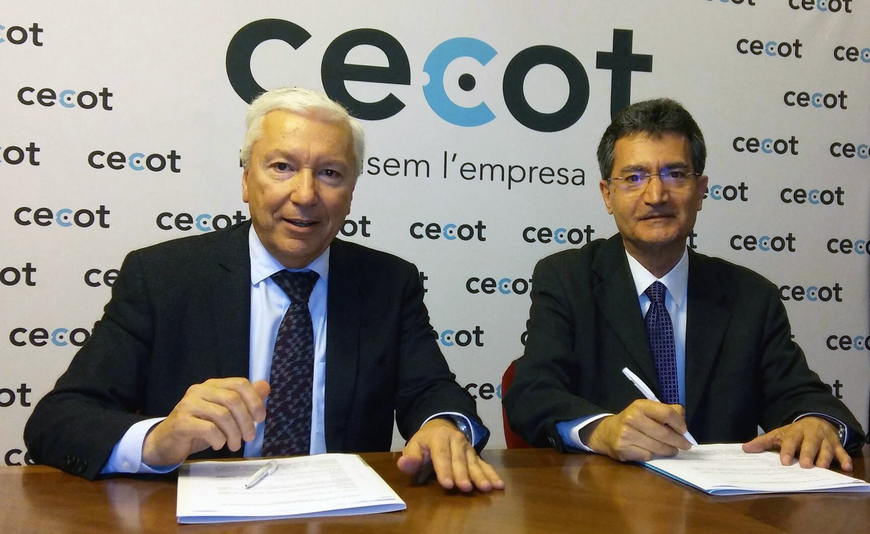 Acuerdo de colaboración entre Cecot y la Capital de la Cultura Catalana