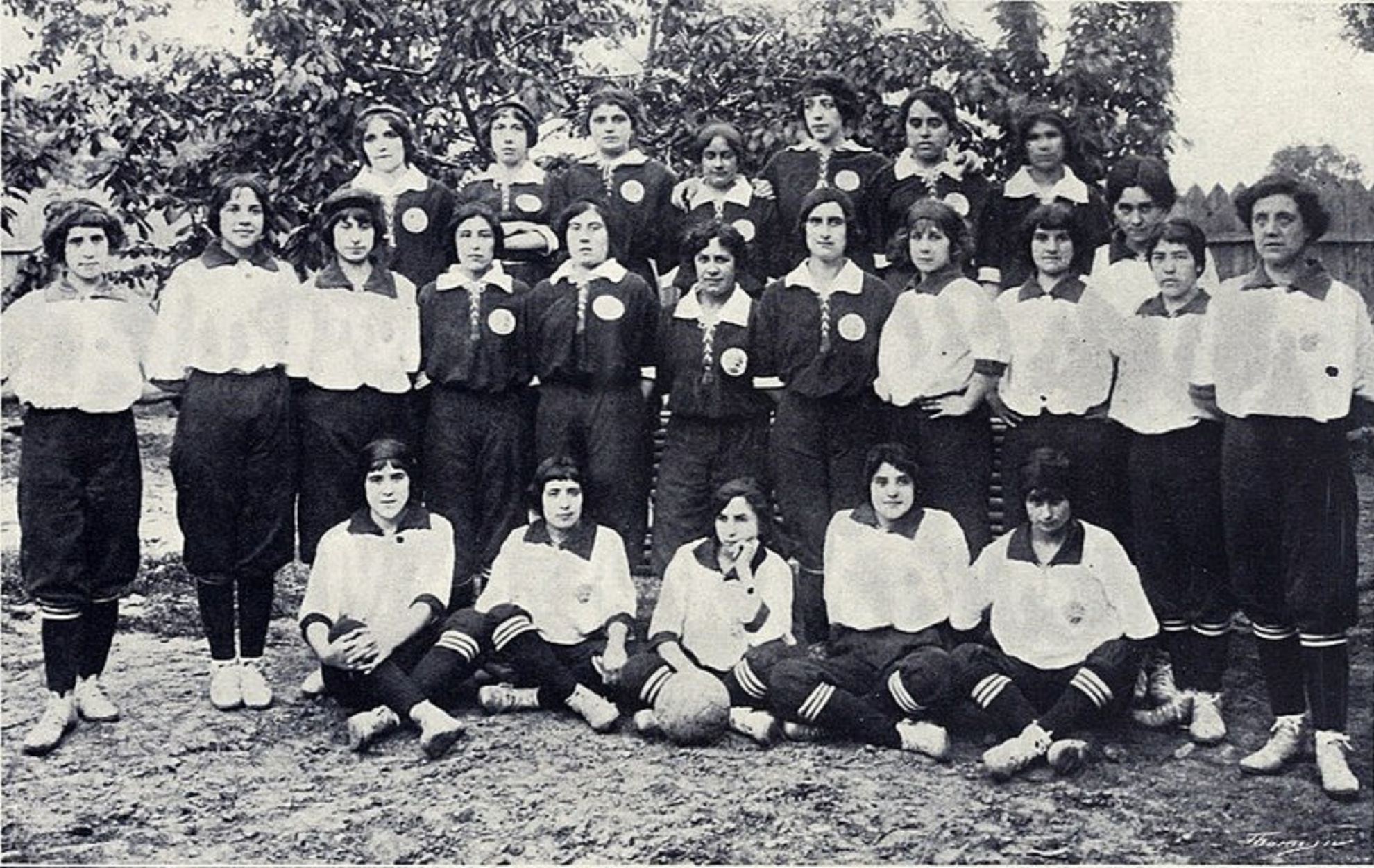 El inicio del fútbol femenino en los Països Catalans