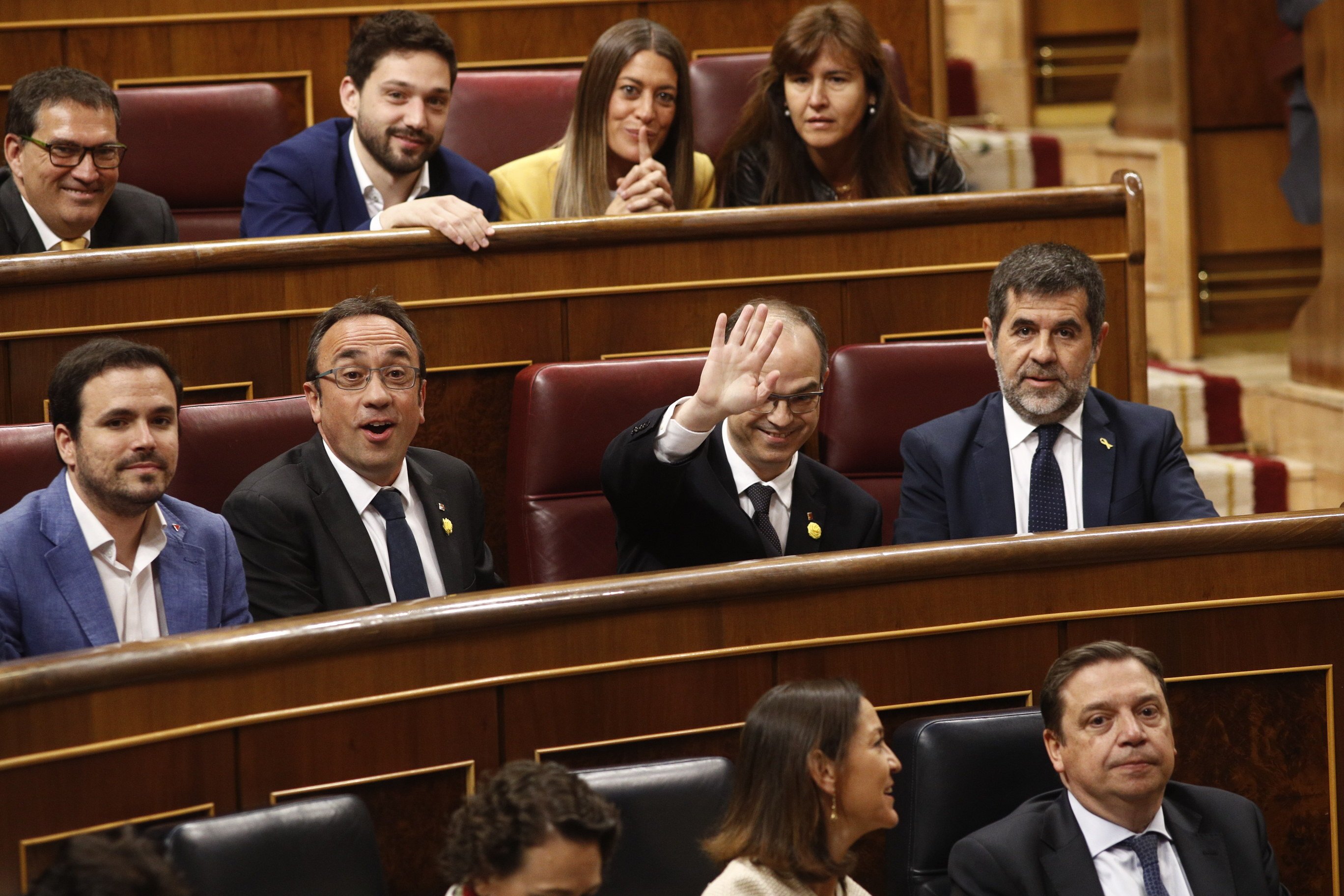 Pinza en el Congreso contra la petición de Junts de derogar el artículo que suspendió a independentistas