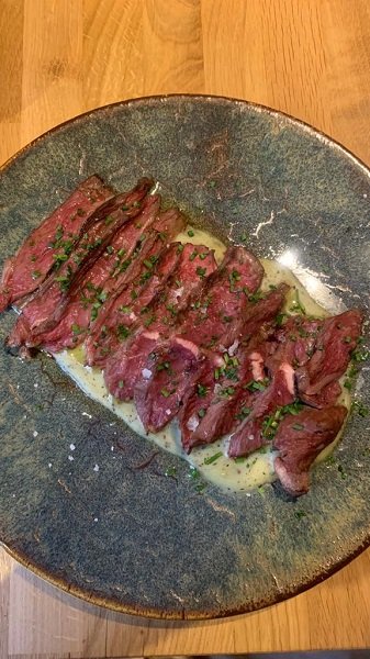 onglet de ternera