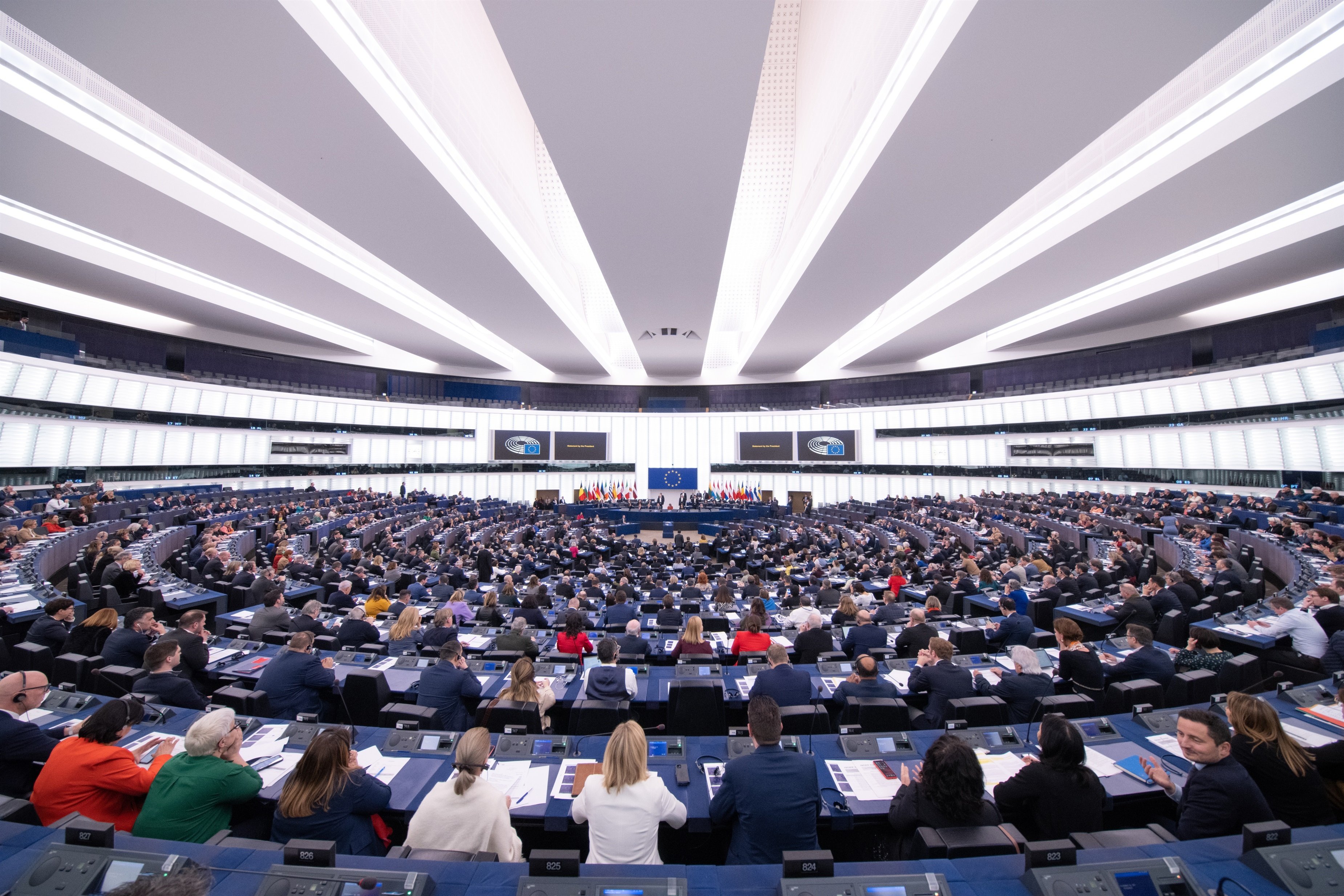 Eurocambra, Parlament Europeu. Foto: Europa Press