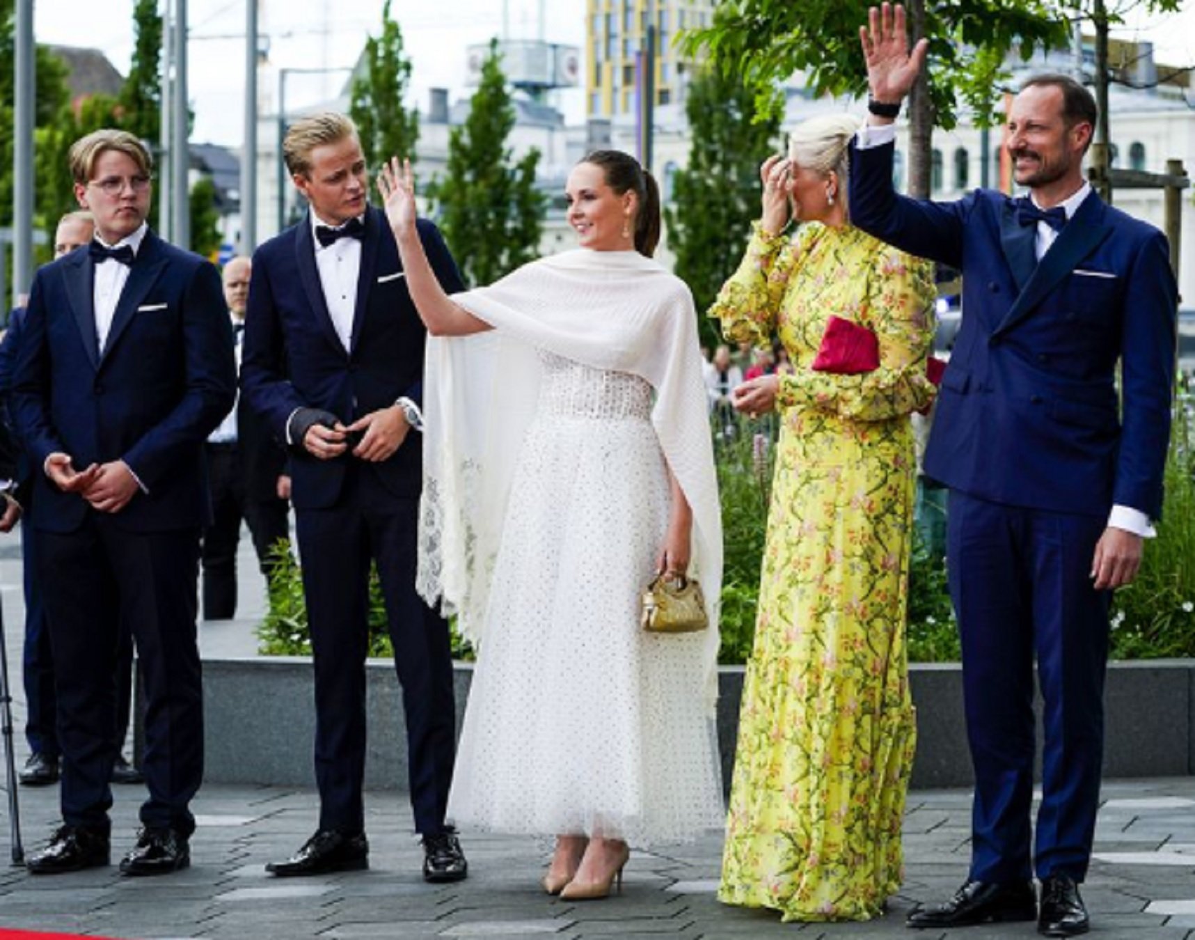 Mette Marit, Haakon i els seus fills Noruega GTRES