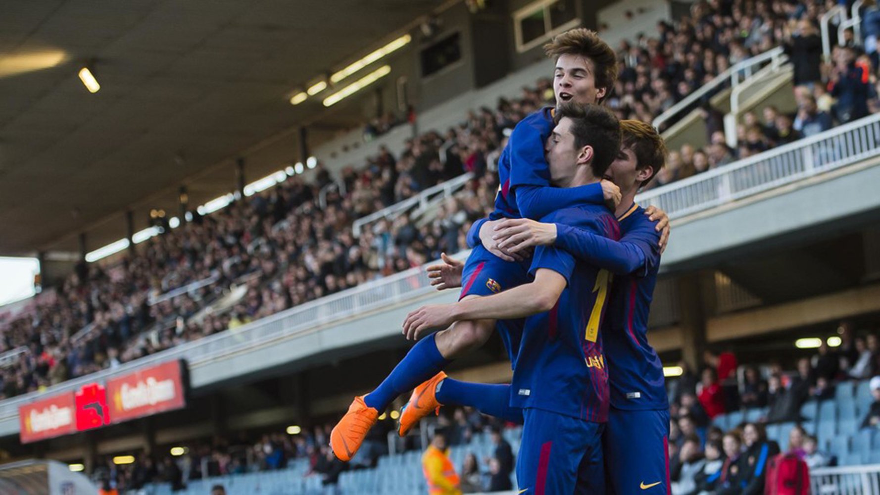 El Barça accedeix a la seva tercera Final Four de la UEFA Youth League (2-0)