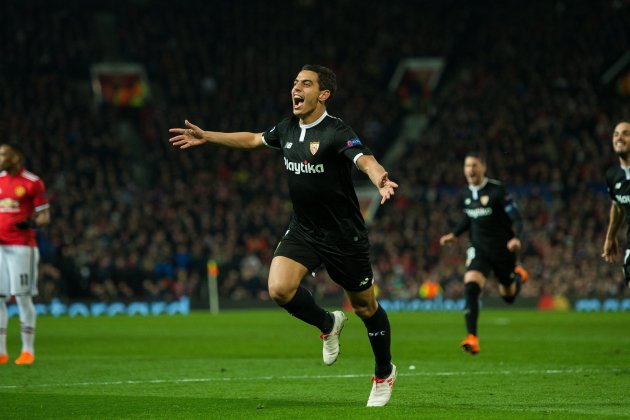 Ben Yedder Sevilla Manchester United Champions Efe Ben Yedder Sevilla Manchester United Champions Efe