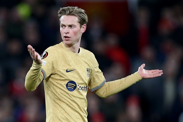 Frenkie de Jong queixes Barça Manchester United / Foto: EFE