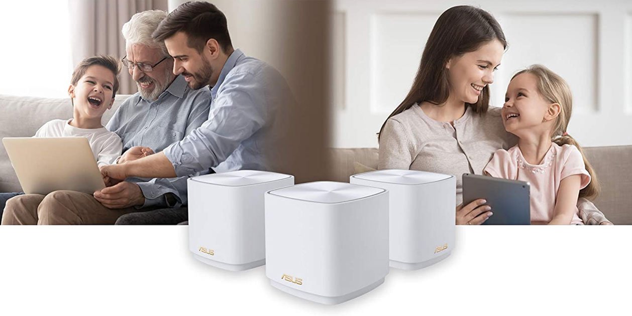 Sistema Asus de cobertura wifi hasta 462 metros cuadrados, rebajado en Amazon