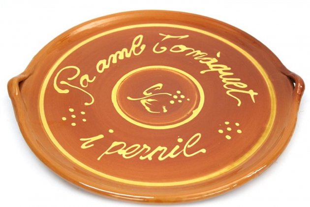 Plat pa amb tomaquet Plat pa amb tomaquet