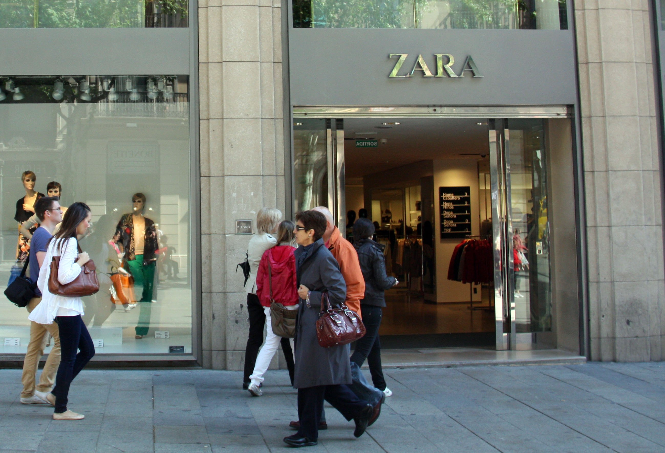 Inditex prepara un ERTO per a 37.000 empleats a tota Espanya pel coronavirus