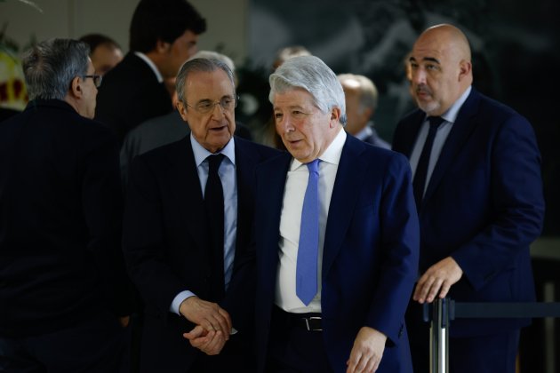 Florentino Pérez i Enrique Cerezo / Foto: Europa Press Florentino Pérez i Enrique Cerezo / Foto: Europa Press