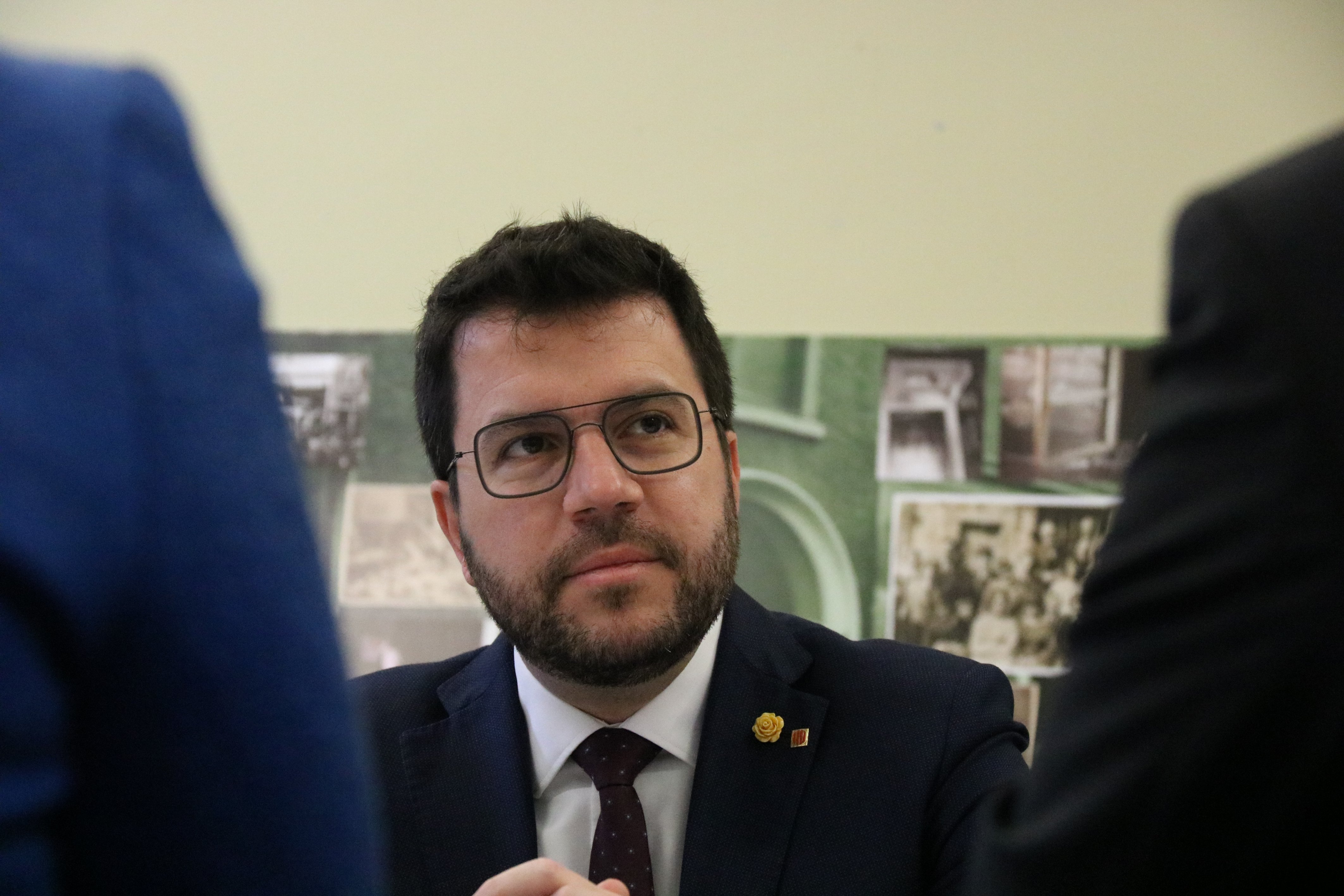 Pere Aragonès adverteix a La Moncloa que no permetrà passos enrere en la taula de diàleg