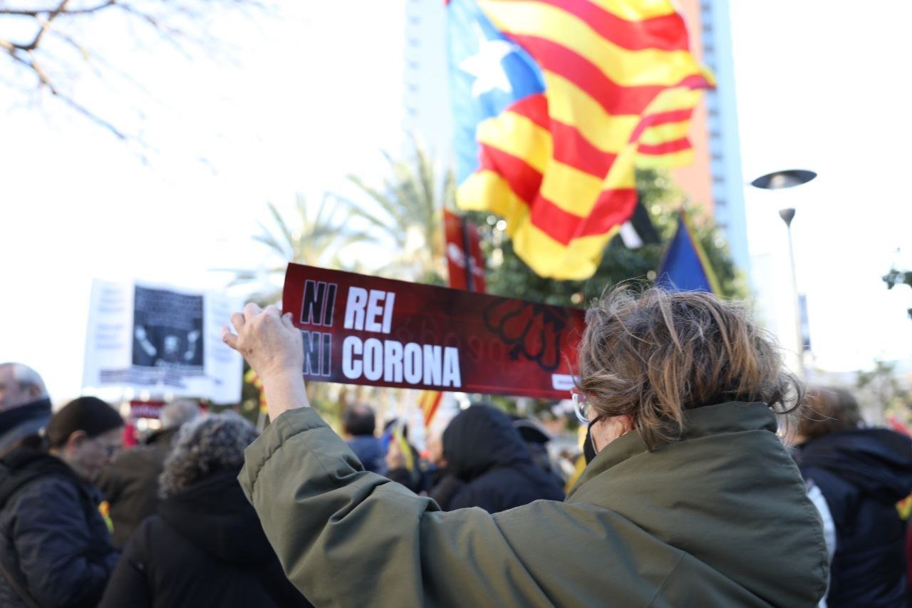 La ANC prepara una acción de rechazo contra la presencia de Felipe VI en el MWC 2023