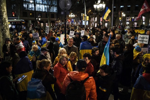 Manifestacio Barcelona con Ucraina / Carlos Baglietto