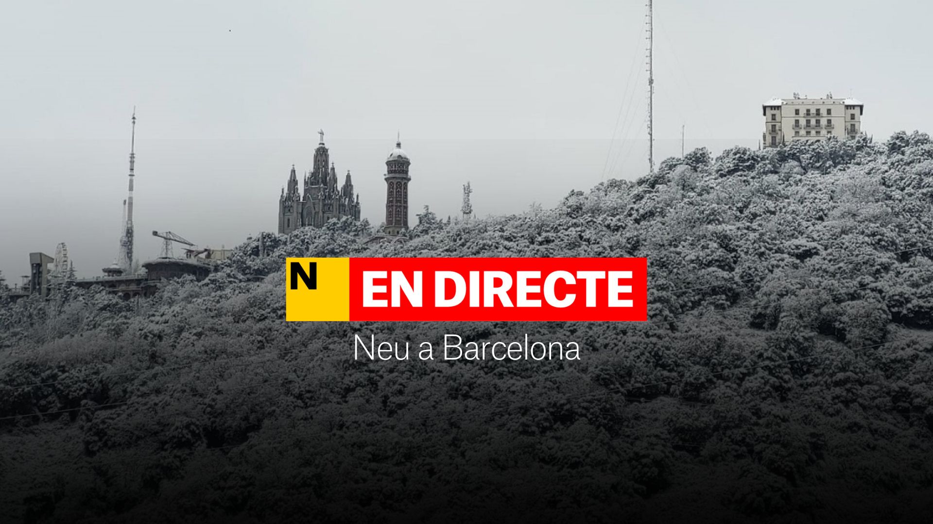 Tiempo en Catalunya, DIRECTO | Nieve en Barcelona y última hora de la previsión