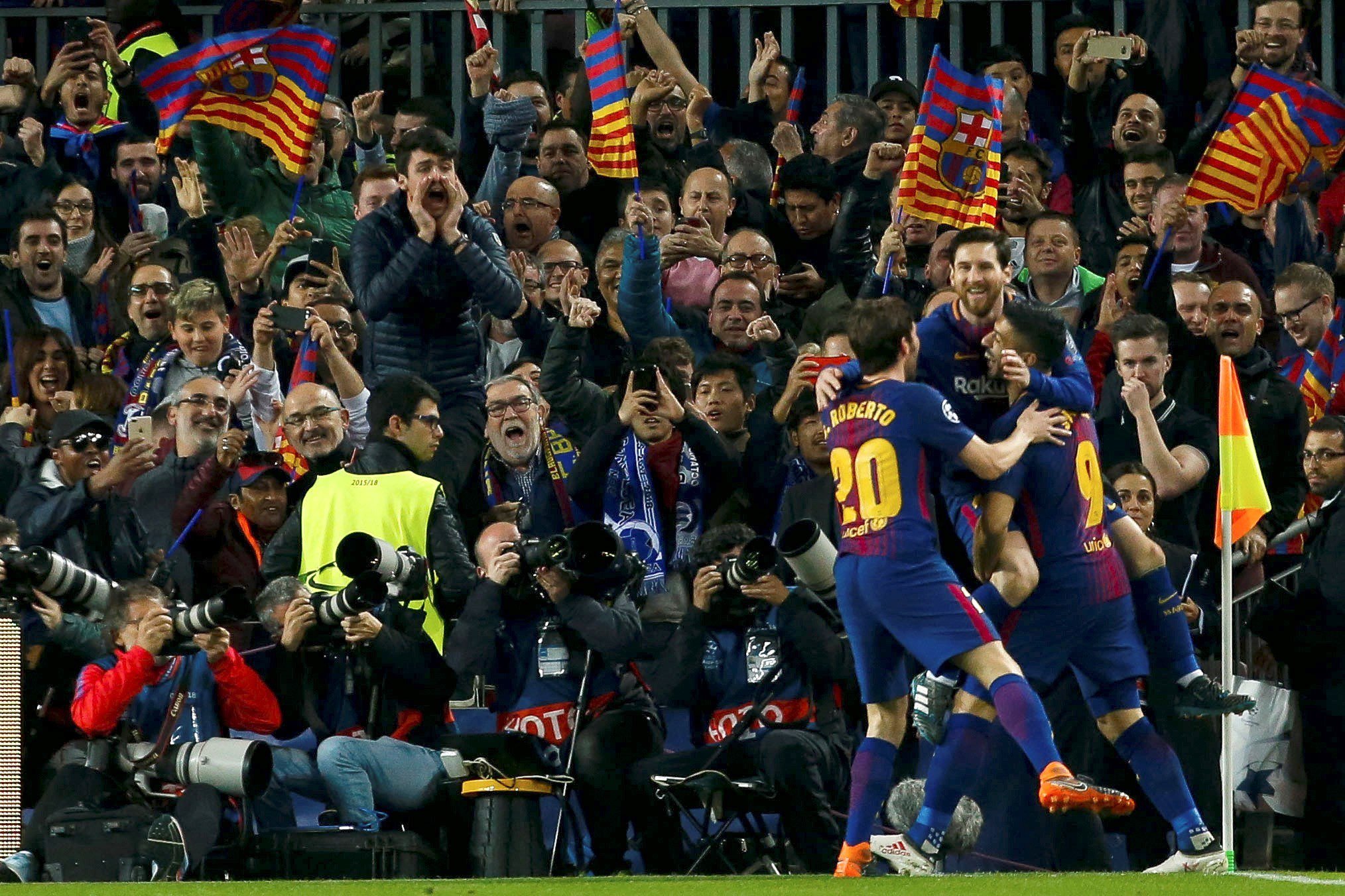 Messi lidera l'exhibició contra el Chelsea