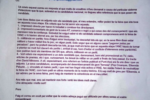 correu secretariat ANC