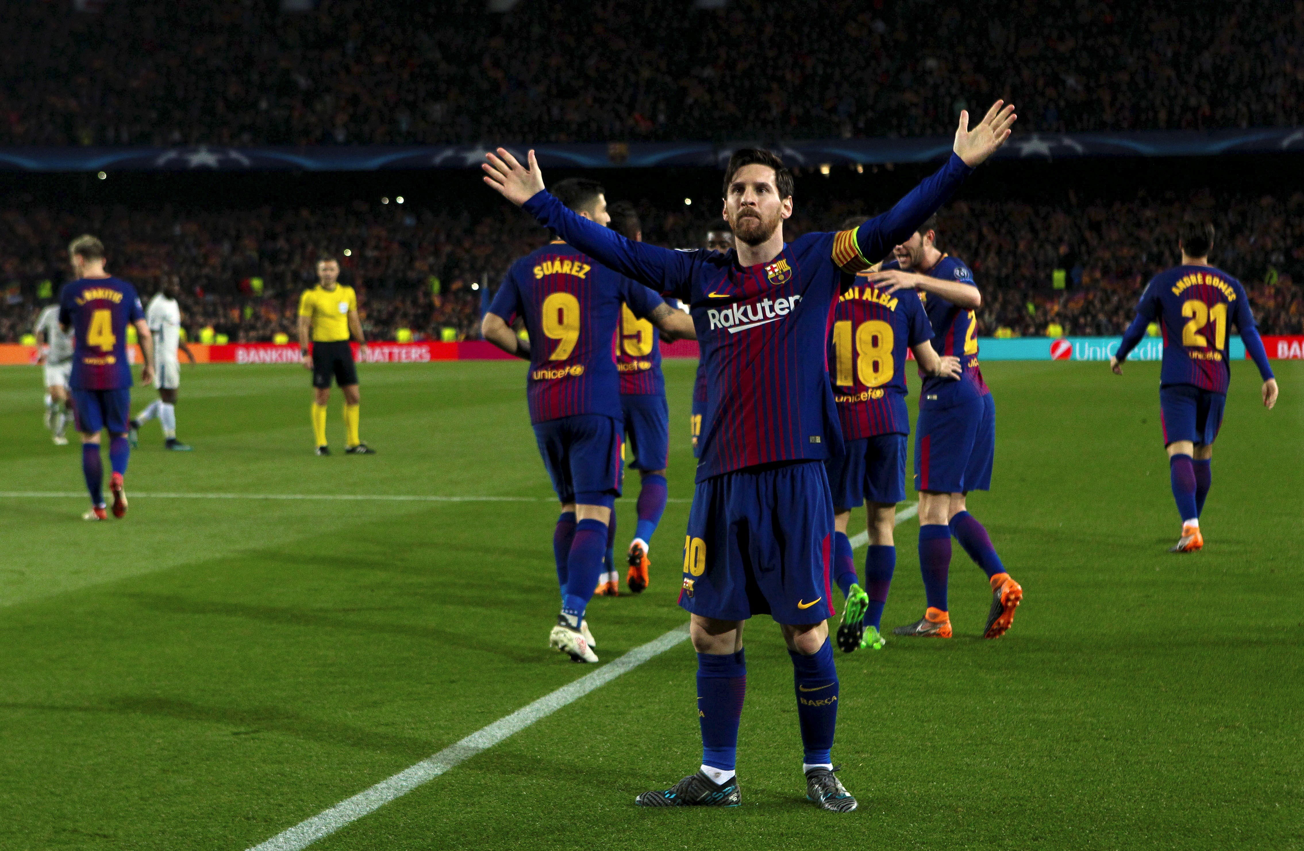 Messi es el candidato del Barça (3-0)