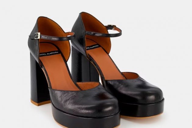 El zapato de de mujer con puntera plataforma y tacón bloque en Corte Inglés