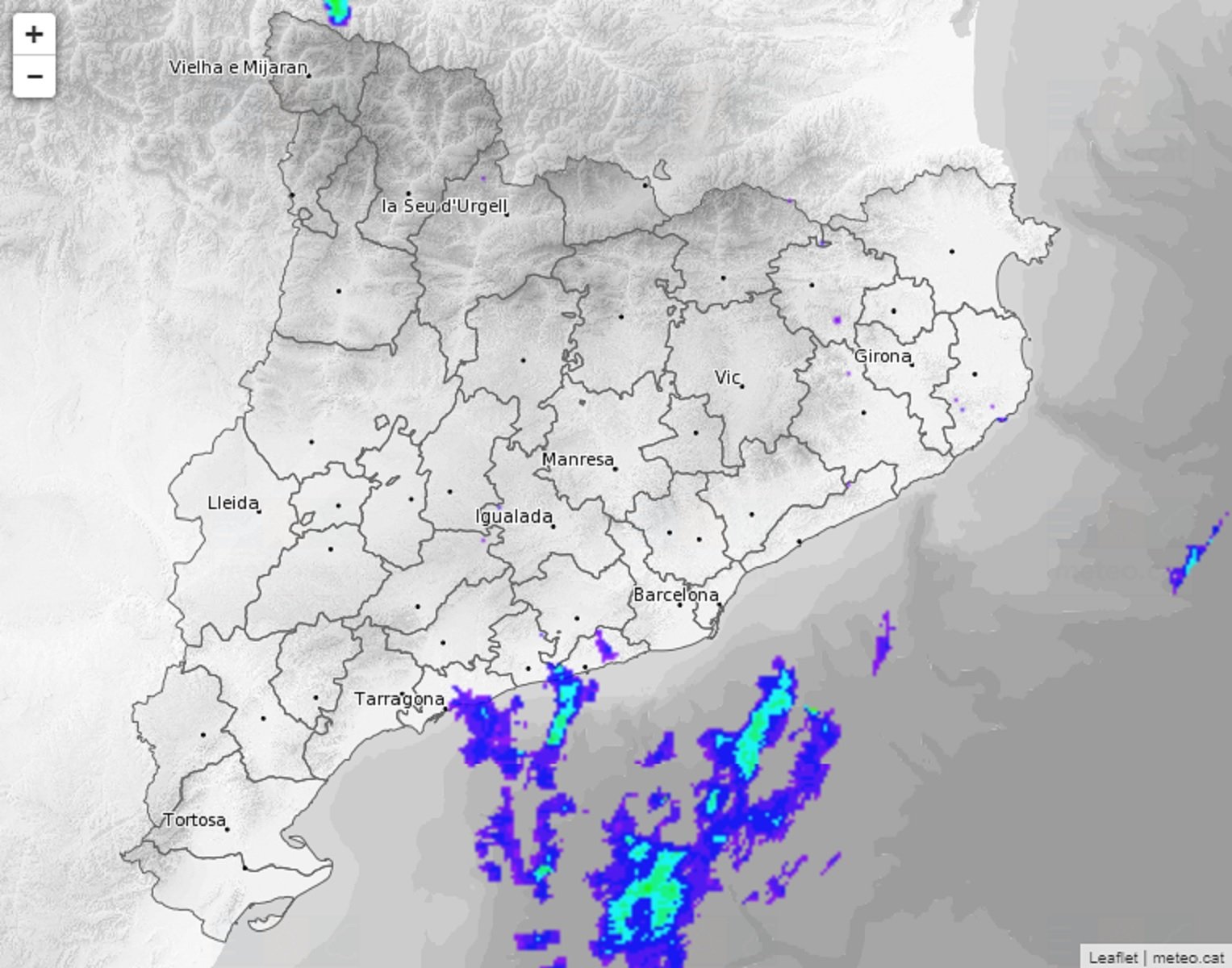 Radar Meteocat Radar Meteocat