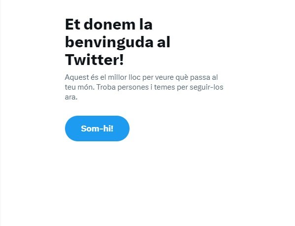 missatge twitter caiguda missatge twitter caiguda