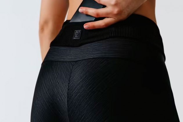 Leggings Mallas running piratas Mujer Run dry+ feel Kalenji