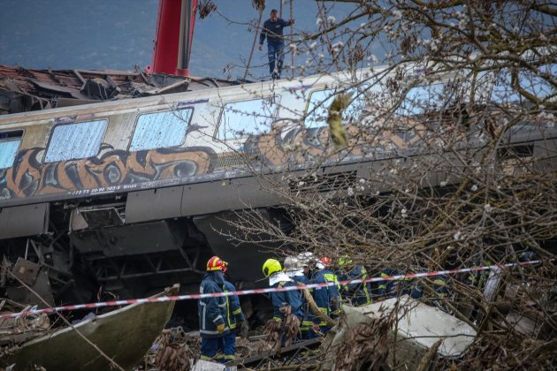 Accidente Grecia Tren Europa Press Accidente Grecia Tren Europa Press