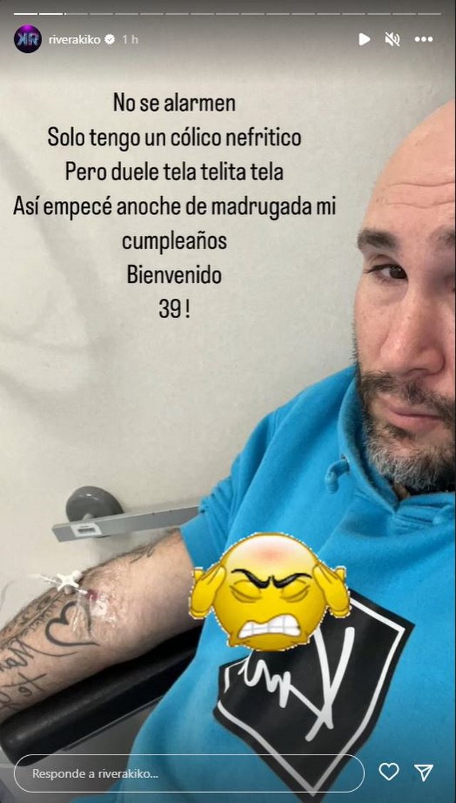 Kiko Rivera cólico Kiko Rivera cólico