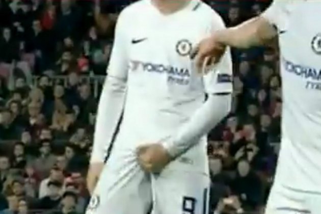 Morata Camp Nou gesto