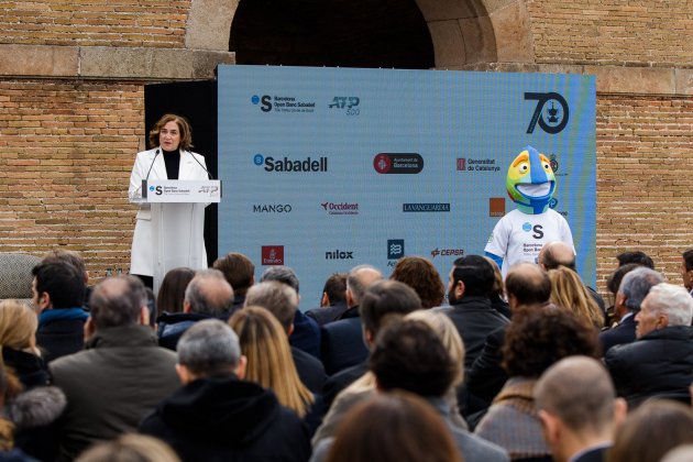 Ada Colau presentación Barcelona Open Banc Sabadell 2023 / Foto: Roser Gamonal