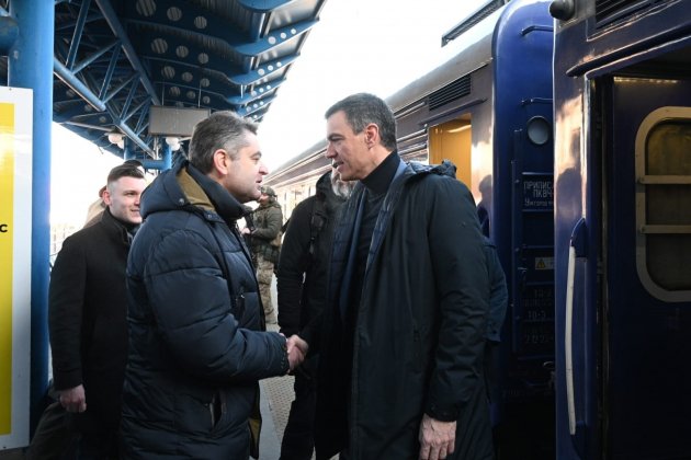 europa press pedro sanchez ucraina tren