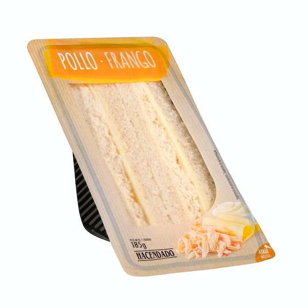 Sándwich pollo y quesode Hacendado Sándwich pollo y quesode Hacendado