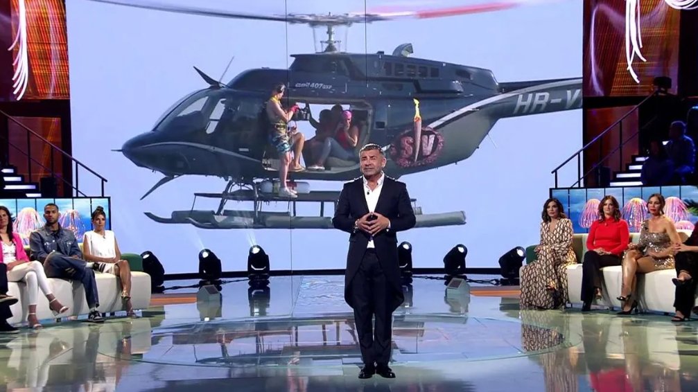 Jorge Javier Vázquez plató Supervivientes Telecinco Jorge Javier Vázquez plató Supervivientes Telecinco