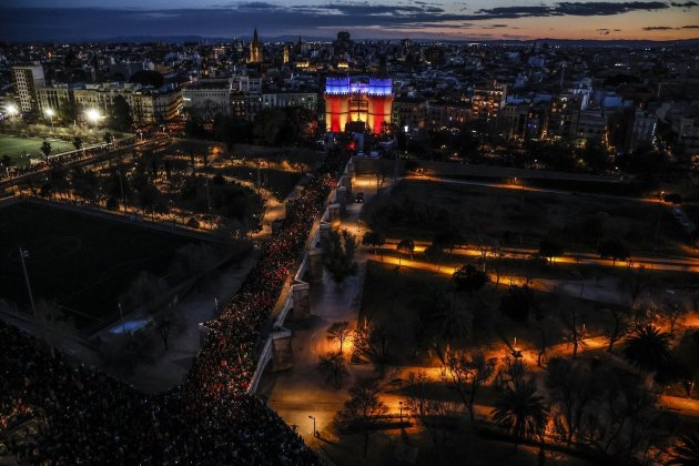 inici fallas València / Foto: Rober Solsona / Europa Press inici fallas València / Foto: Rober Solsona / Europa Press