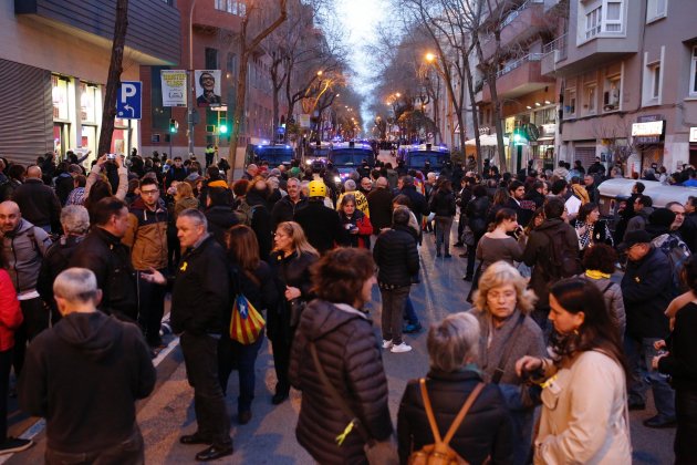 manifestantes Guardia civil Sergi Alcàzar