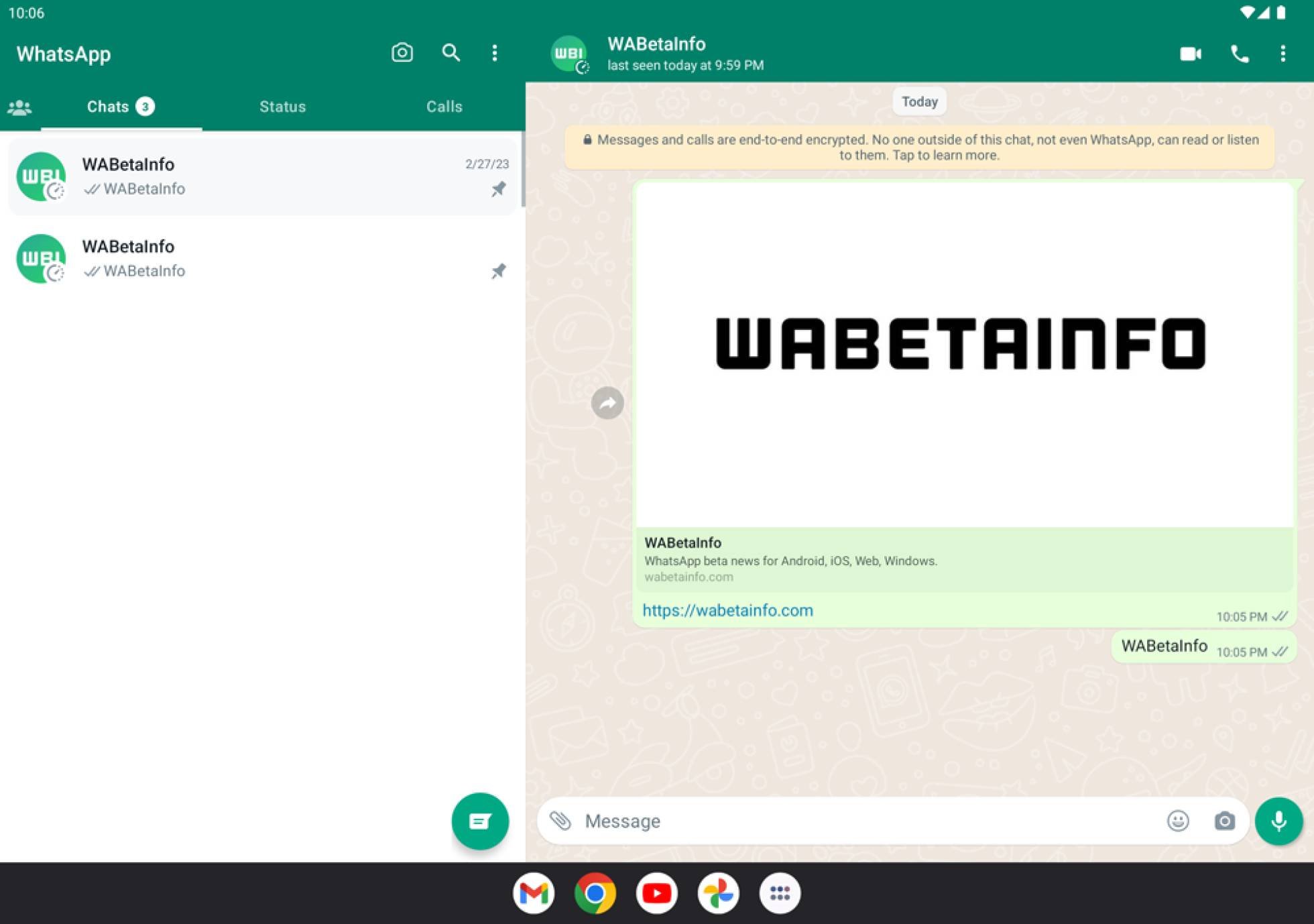 WhatsApp mejora la experiencia de uso en las tablet Android