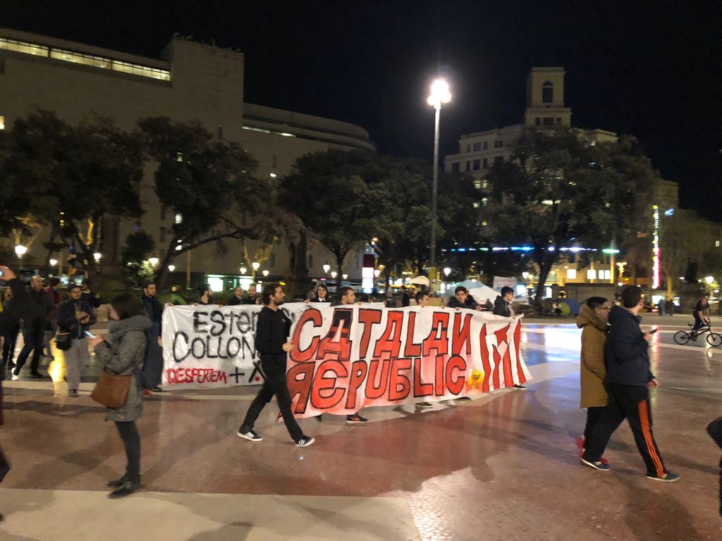 Jornada de protestes al carrer pels nous escorcolls per l'1-O