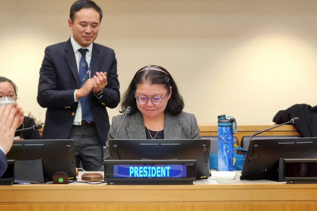 Rena lee ONU acuerdo océanos MINISTERIO EXTERIORES SINGAPUR Rena lee ONU acuerdo océanos MINISTERIO EXTERIORES SINGAPUR