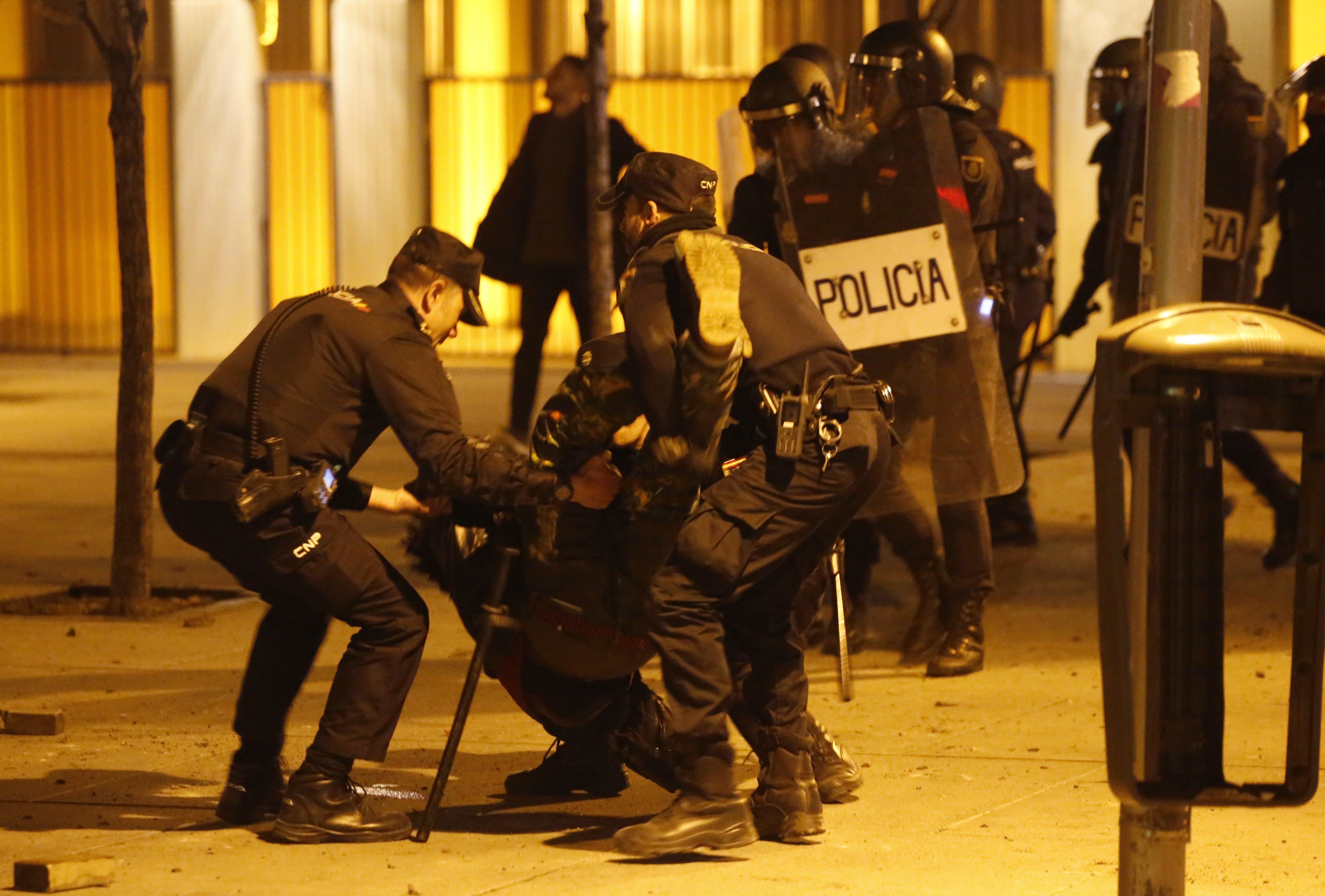 VÍDEO: Violencia extrema de la policía española en Madrid
