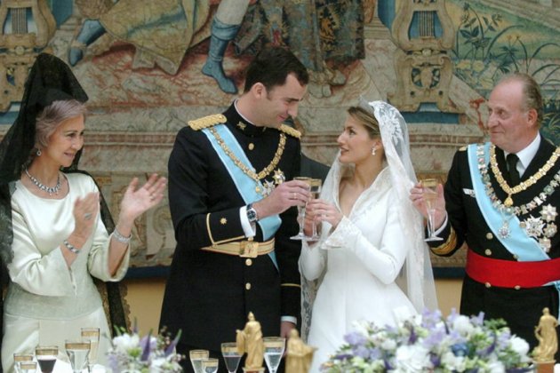 Felipe i Letizia casament EFE