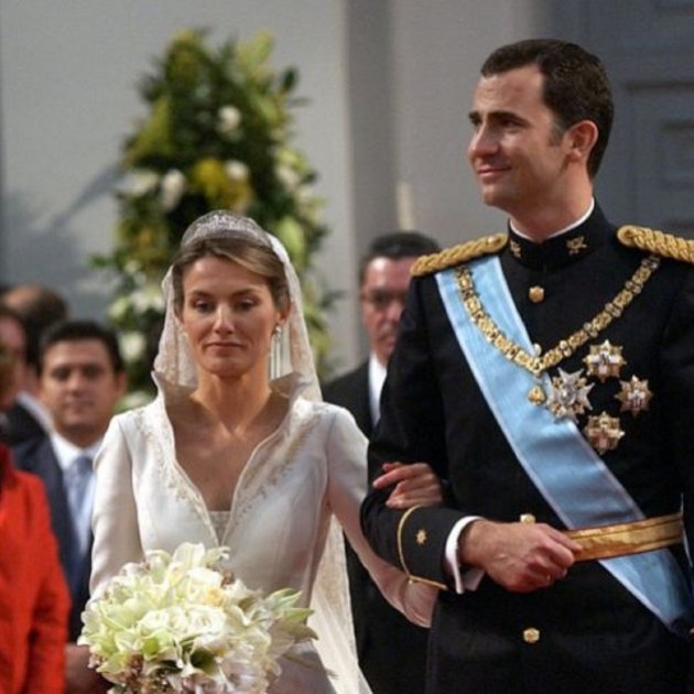 Letizia y Felipe VI boda   EFE
