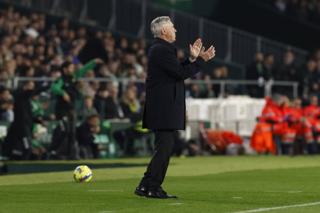 Carlo Ancelotti Reial Madrid Real Betis / Foto: EFE