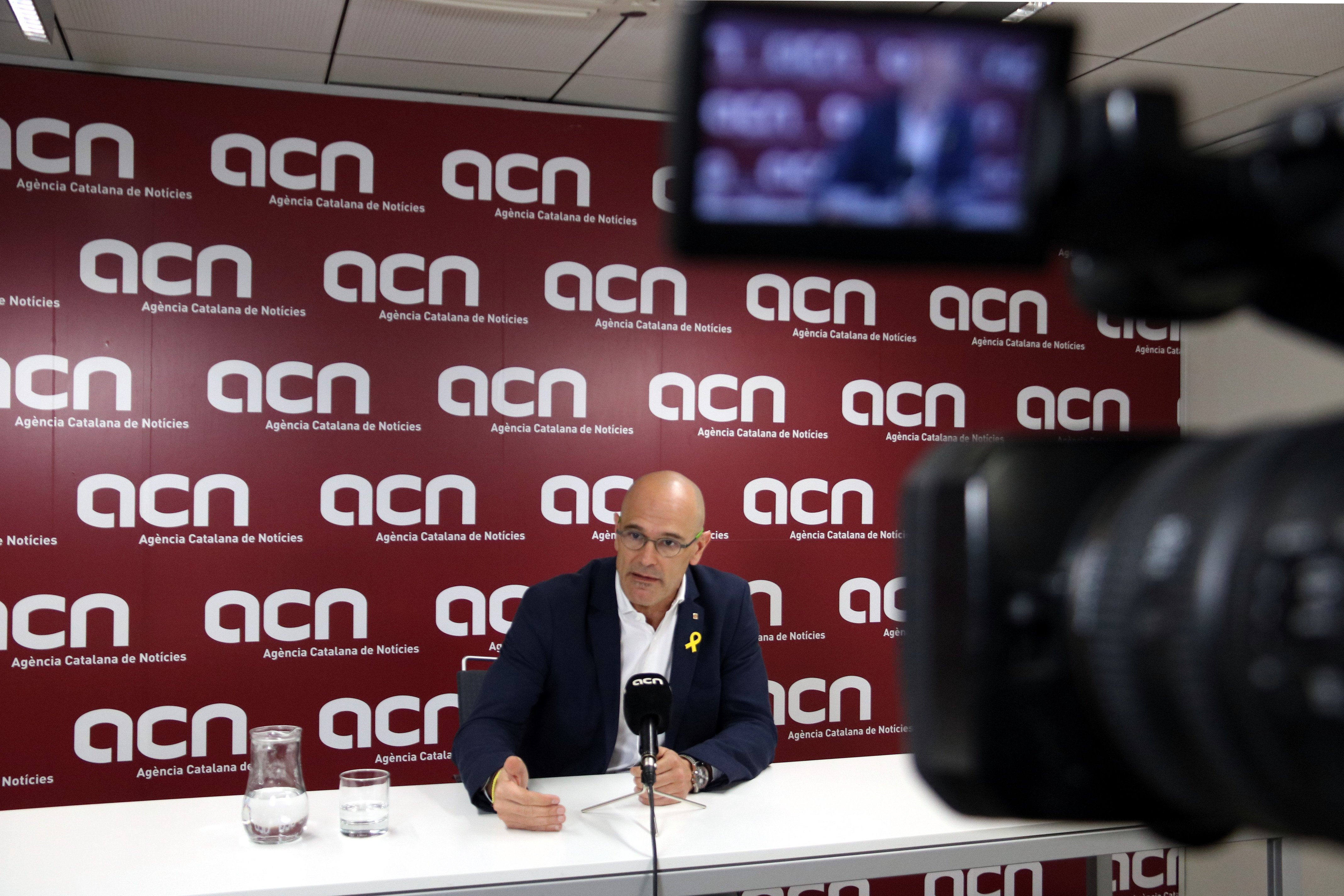 Romeva creu que la investidura de Jordi Sànchez és "perfectament possible"