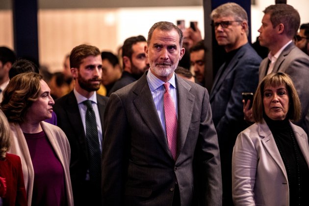 Felipe VI Ada Colau Núria Marín Mobile GTRES