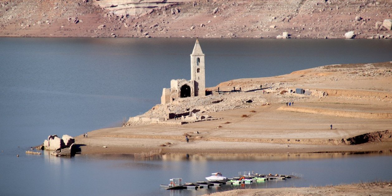 Pantans sota mínims, greu sequera Catalunya Foto @jbparalax