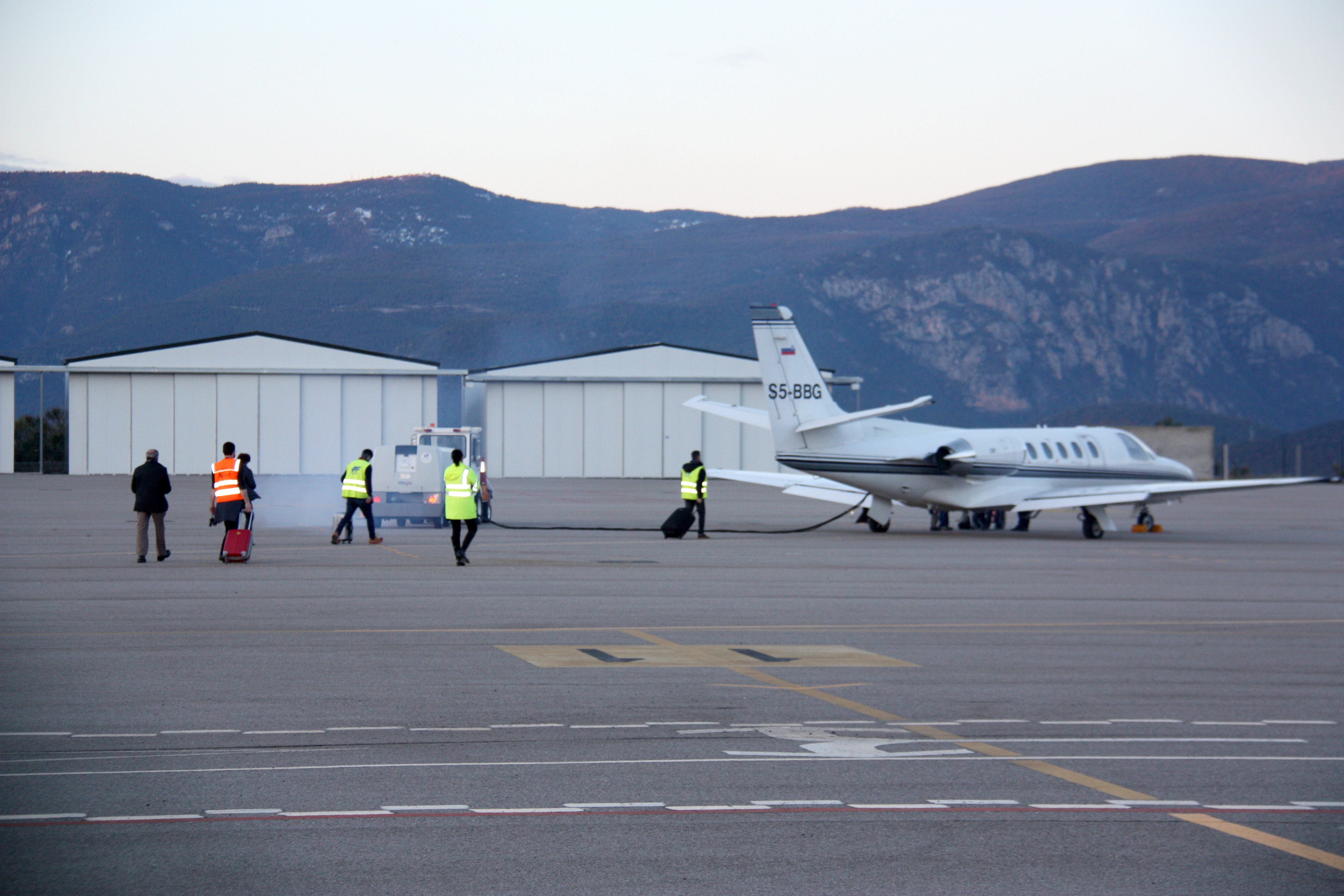 La compañía andorrana TSA opera desde hoy los vuelos La Seu-Palma de Mallorca