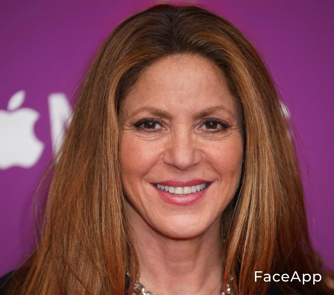 Shakira con 60 años 